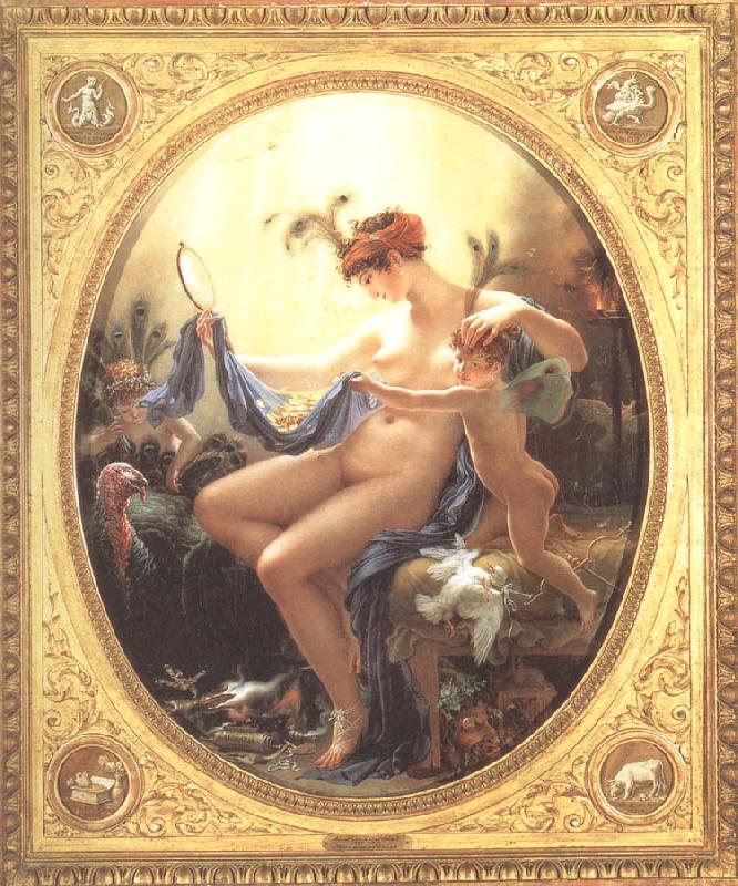 Anne-Louis Girodet-Trioson Madeomiselle Lange as Danae china oil painting image
